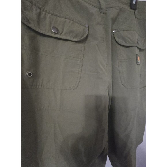 Howler Brothers Waterman’s Work Shorts 36 Olive Green Ripstop Nylon Stretch NWOT - Picture 12 of 12